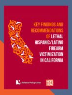 California firearm victimization report cover.